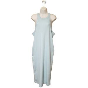 Calvin Klein Womens Dress MInt Green XL Tank Racerback Ankle Length